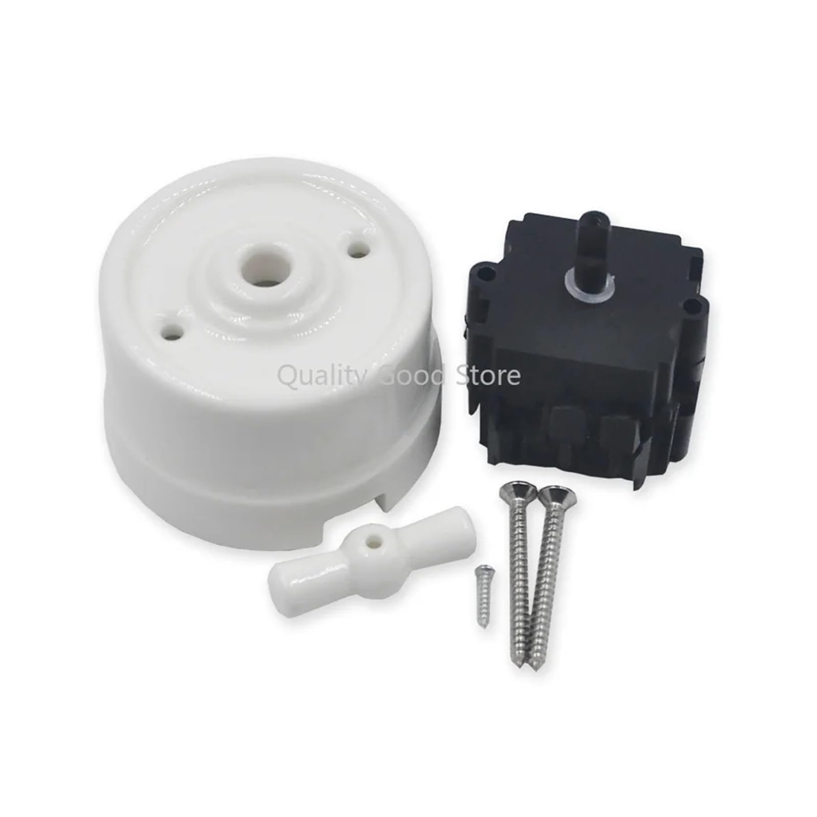 Interruptor giratorio de luz de pared(White Socket)