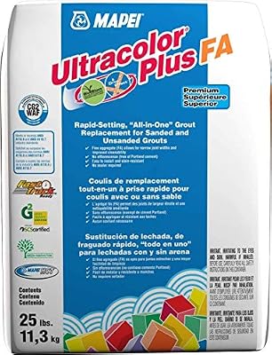 MAPEI 25LB ULTRACOLOR Plus FA - All in ONE Grout (Chamois (25LB Bag))
