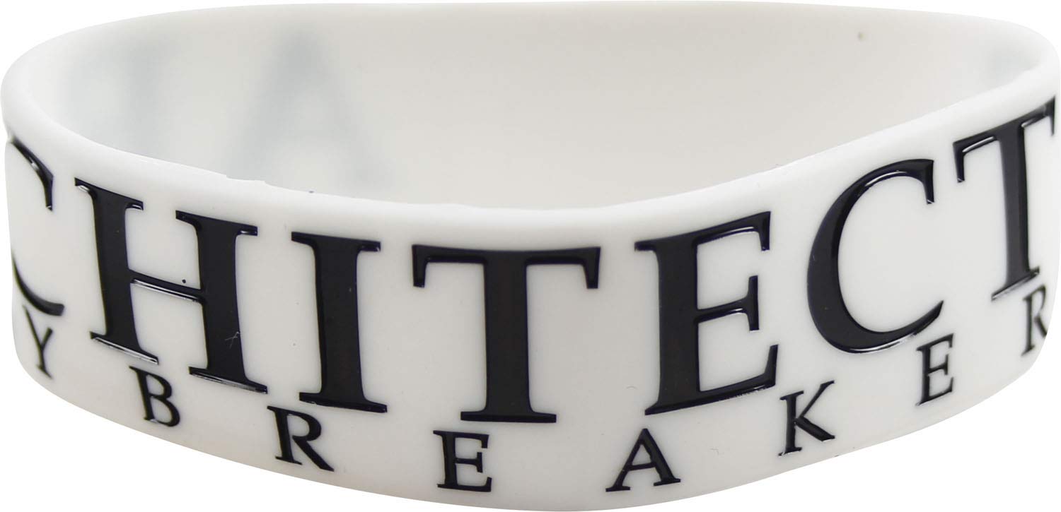Architects - Unisex Daybreaker Rubber Bracelet, Size: O/S, Color: As Shown