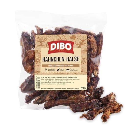 DIBO Hähnchenhälse für Hunde