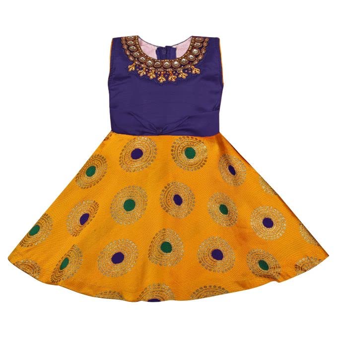 Image of Wish Karo Baby Girls Frocks Dress for Girls-(fe2943)