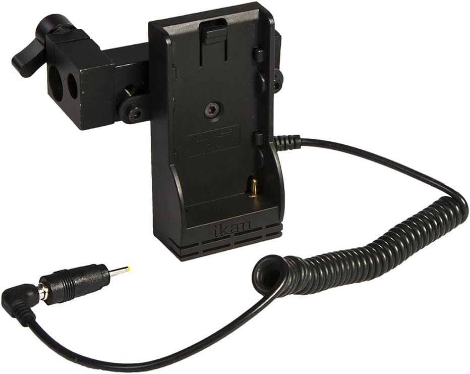 Ikan BMPCC-PWR-1RD-S Blackmagic Pocket Cinema Camera Single Rod DV Power Kit for Sony L (Black)