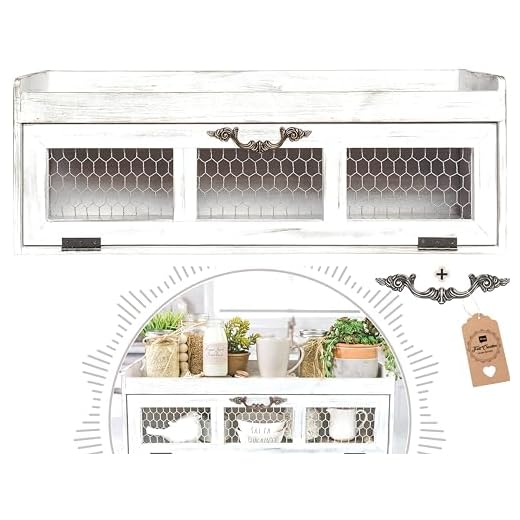 Rustic Chicken Wire Shelf for Kitchen