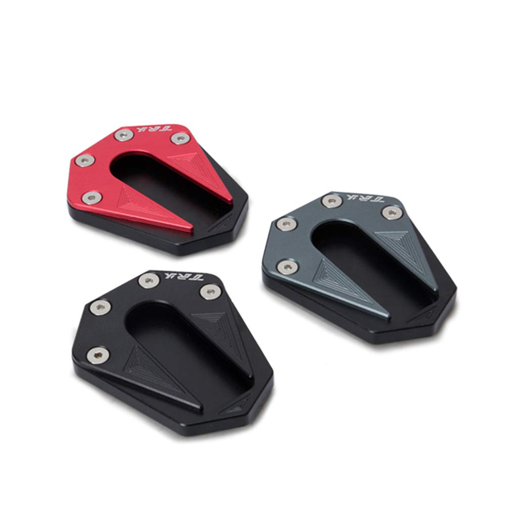 Kickstand Placa Pad Accesorios de la Motocicleta Pie Soporte Lateral Ampliación CNC Aluminio para Benelli TRK 502 2017-2018