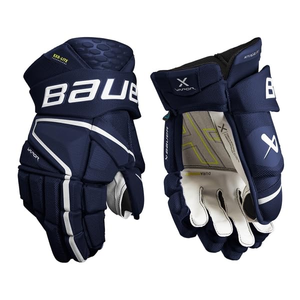 Gant de hockey Bauer Vapor Hyperlite avec finitions haut de gamme
