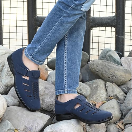 Image of Vellinto LUXON Ethnic Roman sandal II Stylish Synthetic Leather Sandals