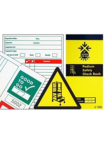 Good to Go Safety51330 Podium Steps Check Book