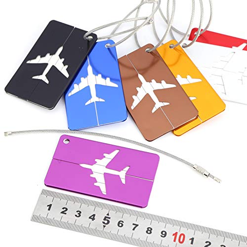 7 etiquetas de bagagem para viagem, etiqueta de bagagem de cruzeiro, etiquetas de bagagem de viagem