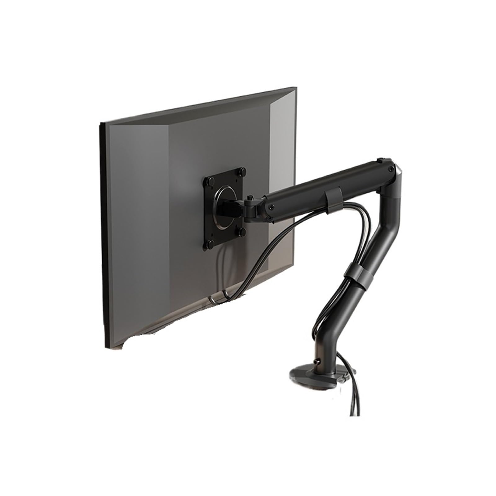 Ikpgbzxm One Color Liftable Display Screen Robotic Arm, 17 To 32 Inch Telescopic Monitor Bracket(Blacksinglearmm7)