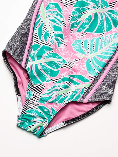 Image of Speedo Girls Printed Sport Splice