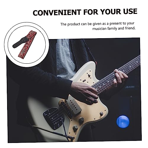 FAVOMOTO 1 Set Guitar Strap Set Leather Kit Metal Guitar Leather Waist Belt Guitar Belt Ukulele Shoulder Strap Guitar End Strap Tape Lace Up Blue Nylon Ukulélé Accessoires - Les Beatles, Paul McCartney, John Lennon, RIngo Starr, George Harrison FAVOMOTO 1 Set Guitar Strap Set Leather Kit Metal Guitar Leather Waist Belt Guitar Belt Ukulele Shoulder Strap Guitar End Strap Tape Lace Up Blue Nylon Ukulélé Accessoires – Image 5
