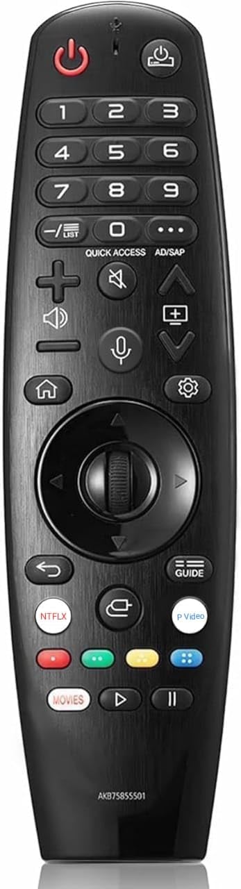 LG Magic Remote Original Universal Replacement for LG LED Smart TVs | Netflix & Prime Video Shortcut Buttons | Non-Voice TV Remote Control-image-45