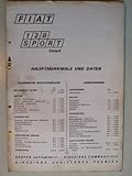  Fiat 128 Sport Coupe - Hauptmerkmale und Daten