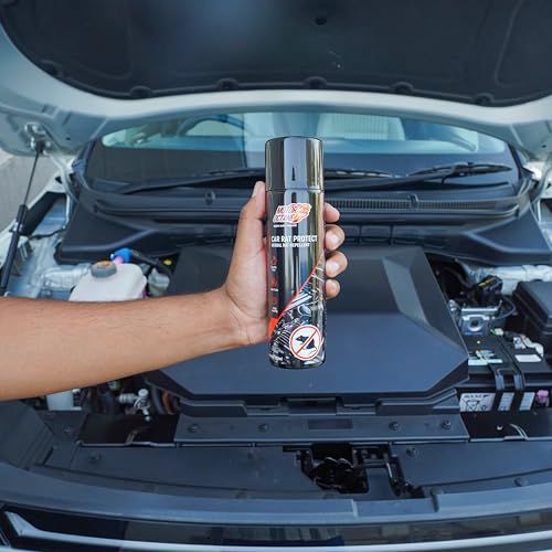 Image of Car Rat Protect Spray | Herbal Rat Repellent Spray for Car | 100ml | Non-Toxic, Cruelty-Free, Long-Lasting Protection for Engine Bay, Cables & Rubber Hoses, Electrical Wiring