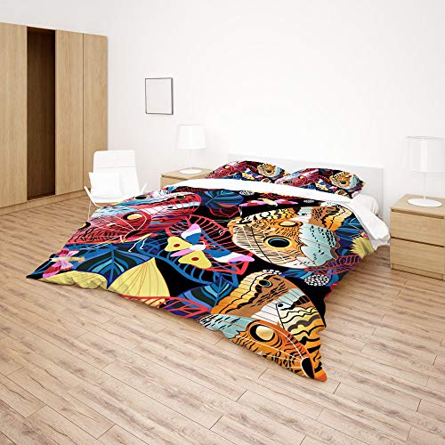 Housse de couette tropicale en polyester doux et durable CHEHONG