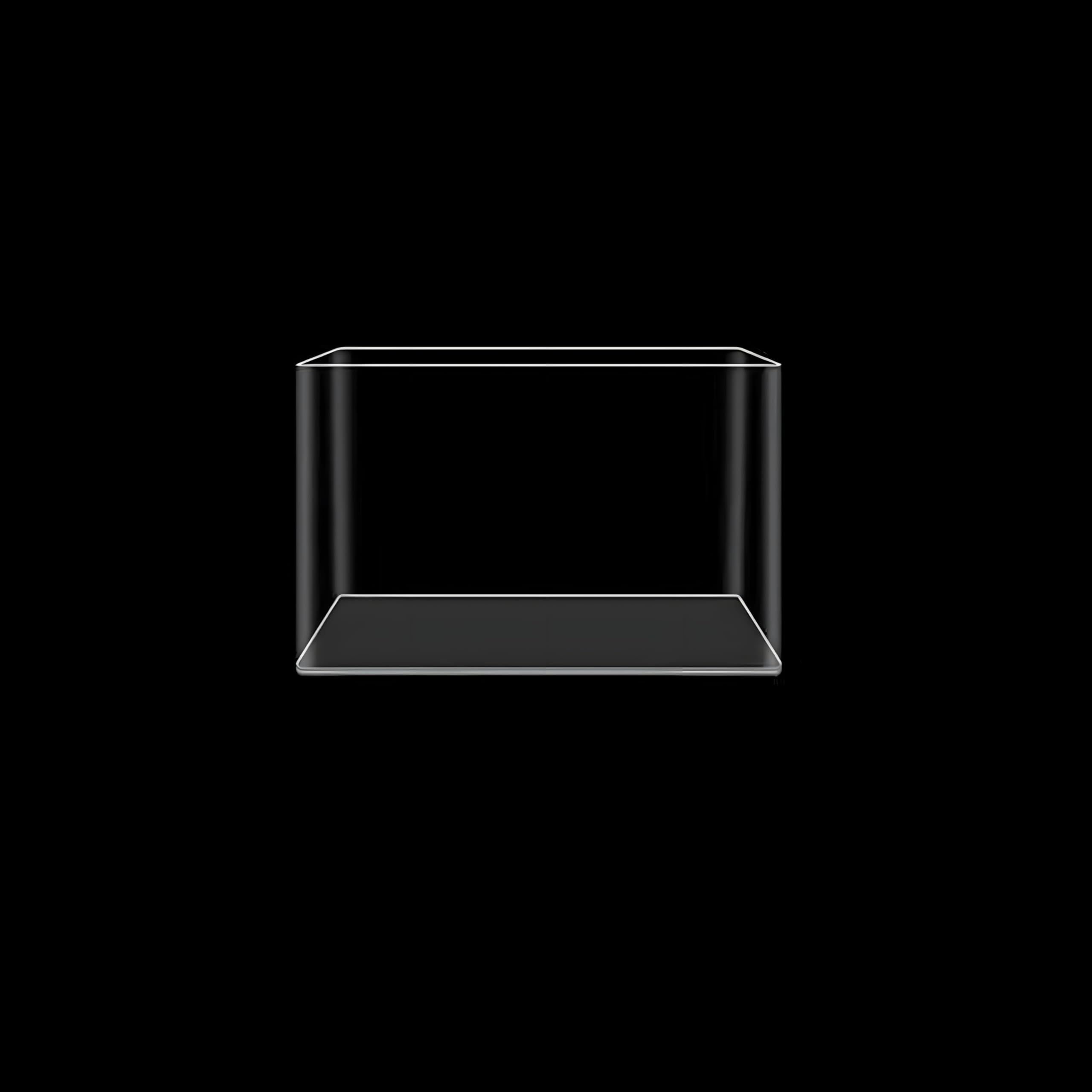 Amazon | アクリル 水槽 丸い角 一体成型 アクアリウム 簡単には壊れ