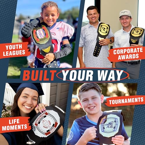 Image of TrophySmack Ultimate 2lb Custom Championship Trophy Belt, Youth Sized