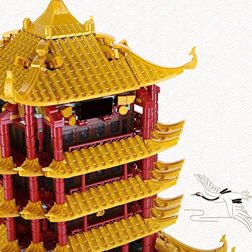 KEKRAV Modular House Building Set, Ancient Tower Architecture Building Set, 2900-teilige Blöcke, die mit Lego kompatibel… – Bild 5