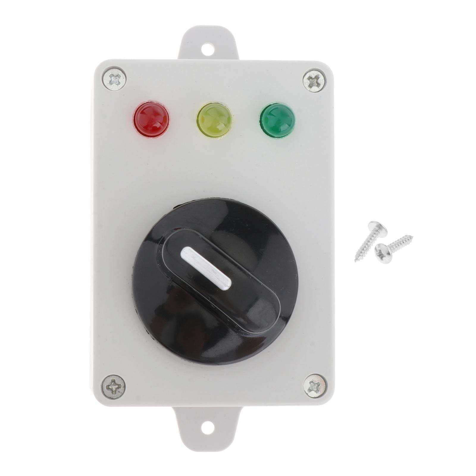 zalati LED Light with 3 Color Changeable Light by Knob Accessory for Montessori Busy Board Toddlers Sensory Preschool Learning Activities Educatinal Toy