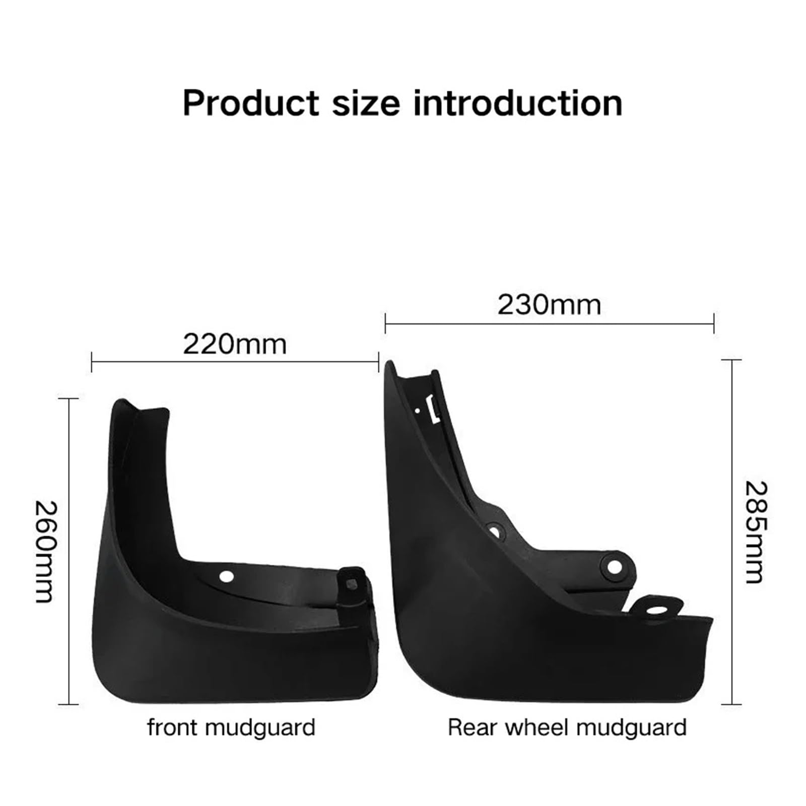 Garde-boue Garde-boue pour Tesla, pour modèle Y 2024 2023 2022 2021, petite édition, garde-boue pour