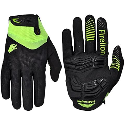 FIRELION Product Image Cycling Gloves Breathable Mountion Bike Bicycle Gloves - Gel Pad MTB DH Anti-Slip Shock-Absorbing Cover
