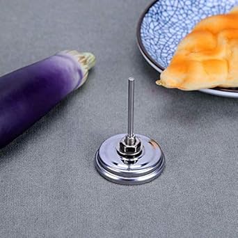 BIG BOOM Stainless Steel Thermometer Barbecue Smoker Temperature Gauge Grill New Nobby