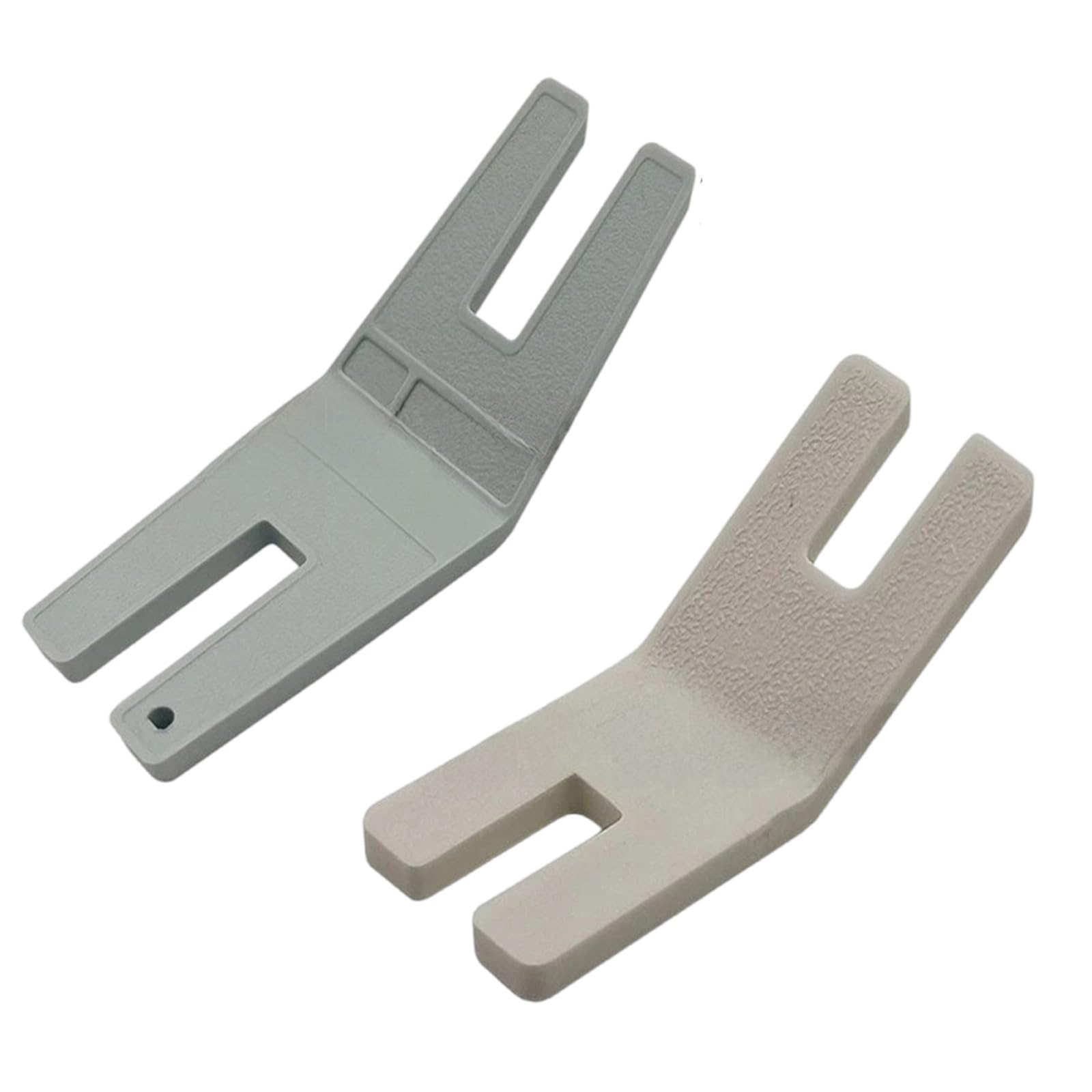 2Pcs Hump Presser Foot Button Plate/Button Reeding for Domestic Sewing Machines # 413105601 Seam