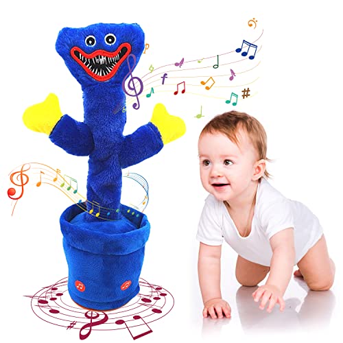 YISKY Juguete de Cactus,Juguete de Peluche Bailarin,Cactus Dancing Toy,Cactus Electrónico,Divertido Canto y Baile de Cactus,Peluche de Cactus para Bailar,Juguete de Peluche de Cactus para Niños