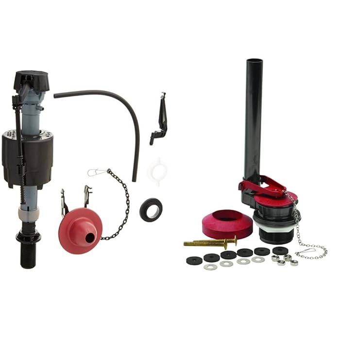 Buy Fluidmaster 400CRP14 Toilet Fill Valve and Flapper Repair Kit for 2
