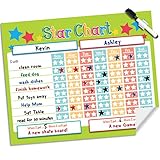 Dry Erase Reward Chore Chart - 16
