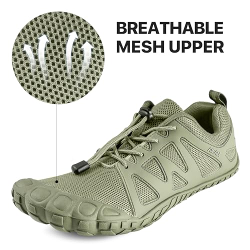 Mens Minimalist Shoes Water Shoes Beach Wide Toe Box Walking Hiking Boating Fishing Shoes3