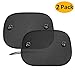 Coche Sun Shade, Paquete de 2 ventanas laterales para el coche Sombrillas Bebé universal Cortinas para el sol Bloqueos nocivos Rayos UV Calor del sol para niños Bebé Mascotas, 44cm * 36cm