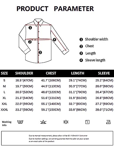 Zeroyaa Men's Regular Fit Dress Shirt Solid Wrinkle-Free Long Sleeve Casual Business Button Up Shirts With Pocket Zsscl05-Teal Large #TOP6