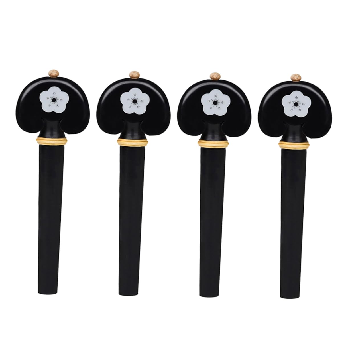 HEMOTON Cello Tuning Pegs Set Wood Tuning Peg Fine Tune Easy to Install for Musicians