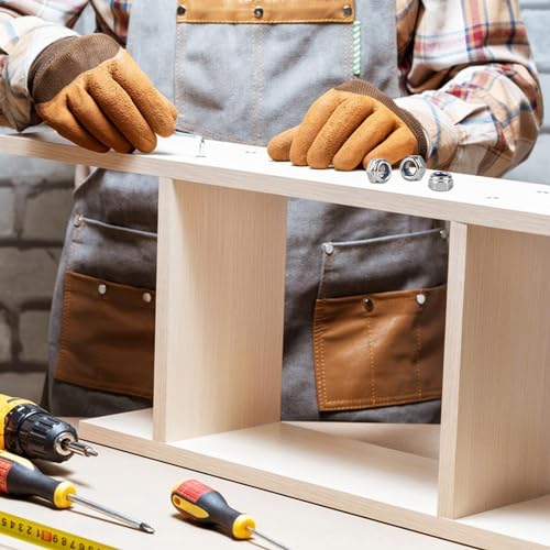 Muttern M8 Edelstahlmuttern, 45 Stück Sechskantmuttern, Selbstsichernde Muttern, Sicherungsmuttern, Edelstahl Mutter, Kontermuttern Stoppmuttern Set für Schrauben Muttern