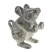 Algopix Similar Product 19 - Cast Iron Mouse Decorative Door Stop 