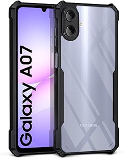 WOW IMAGINE Shockproof Clear Back Case for Samsung Galaxy M17e 5G | F70e 5G | M07 | F07 | A07 | A07 5G - AirEDGE Technolog...