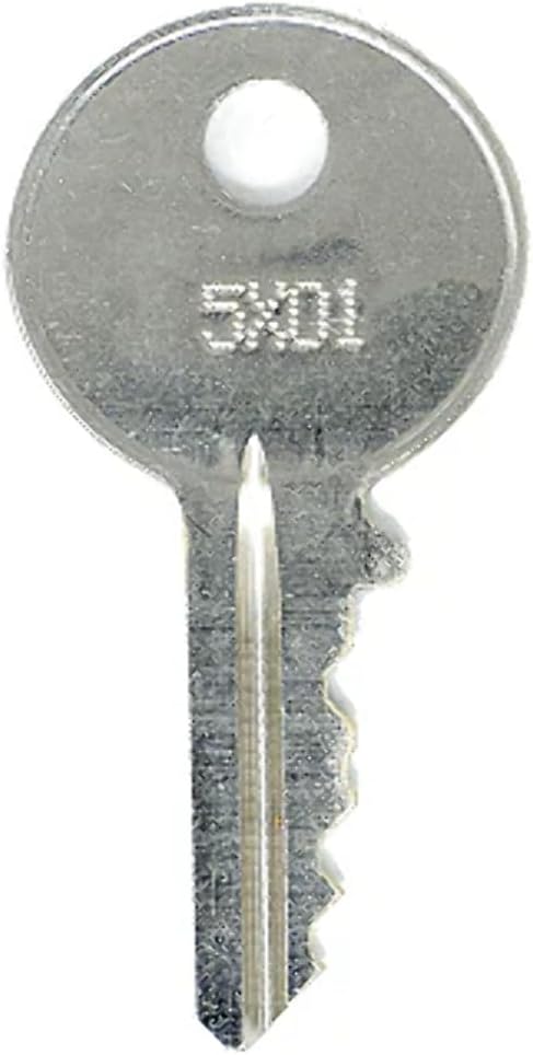 CompX Chicago 5X75 File Cabinet, Desk or Cubicle Replacement Key 5X75