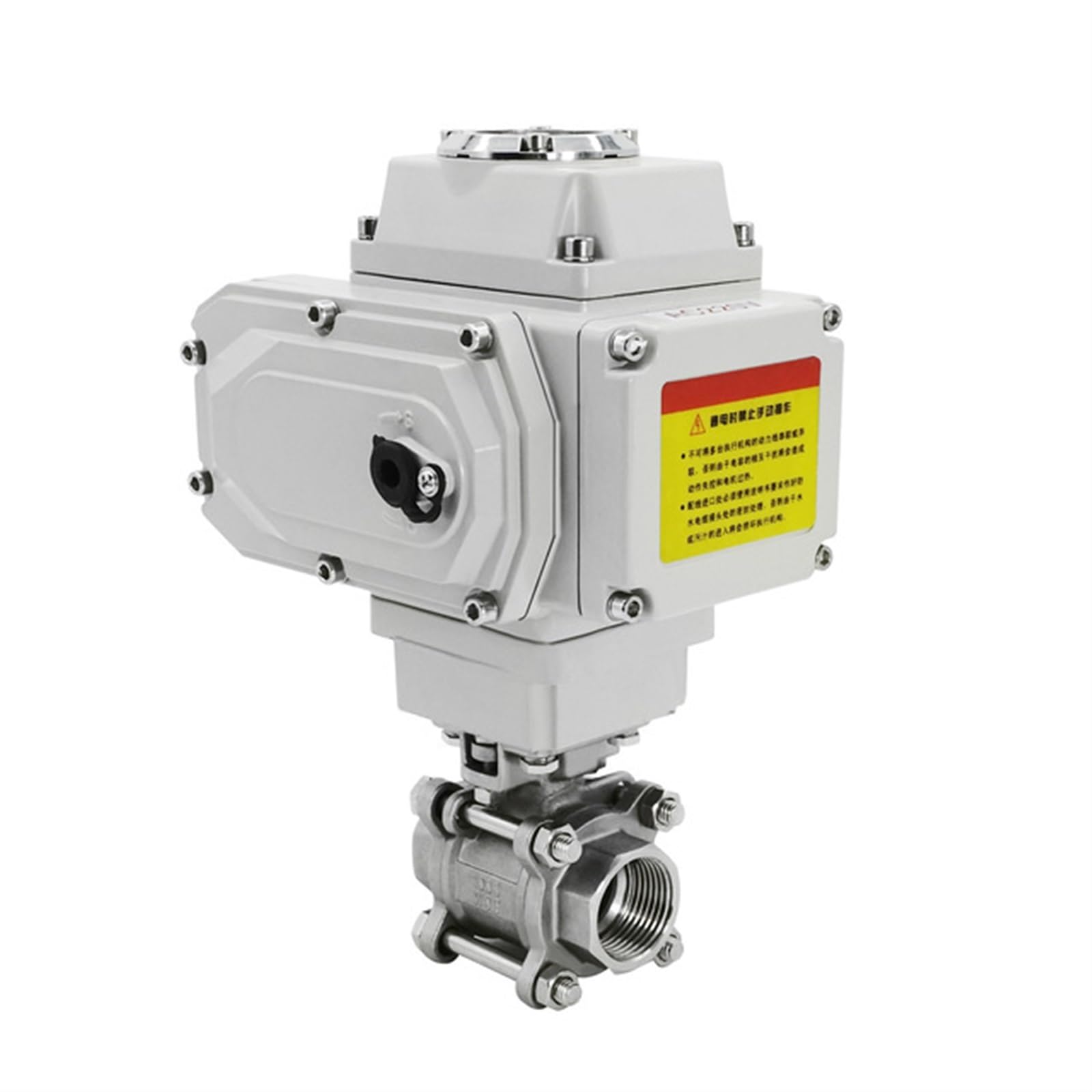 HKYPCOKVK DN25 2 Way Platform Motorized Ball Valve Stainless Steel Q911F-16P Female Thread Electric(12VDC)