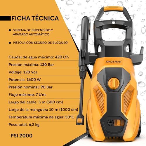 Estética Automotriz, Tools hidrolavadoras Marca Kingsman (2)