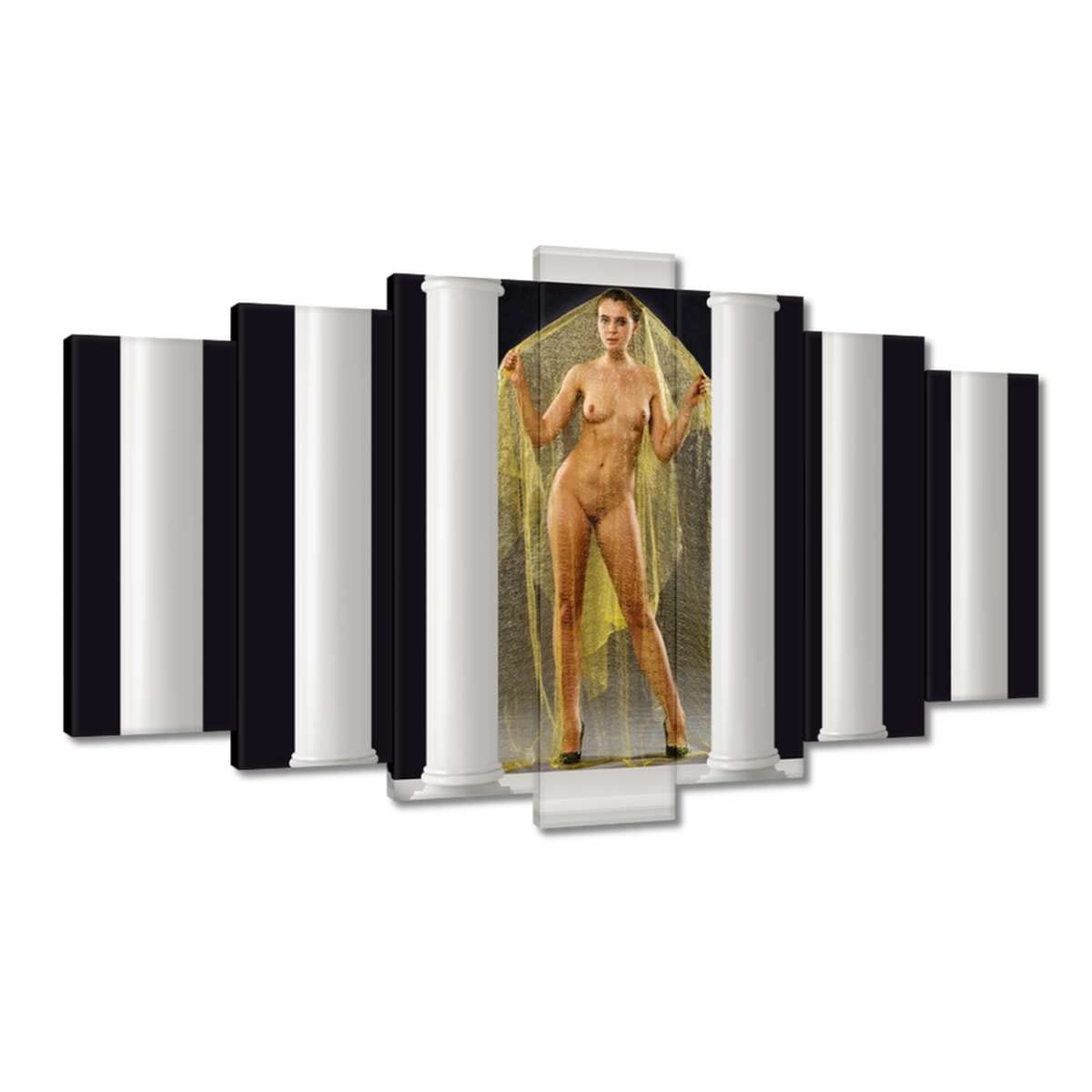 H8675M_PC7B Tableau imprimé sur toile Décoration murale 100 % musique rock 140 x 80 cm