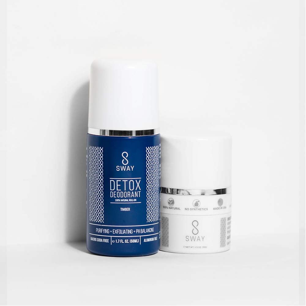 Buy Sway Detox Deodorant Kit Roll on Deodorant + Dusting Powder, All