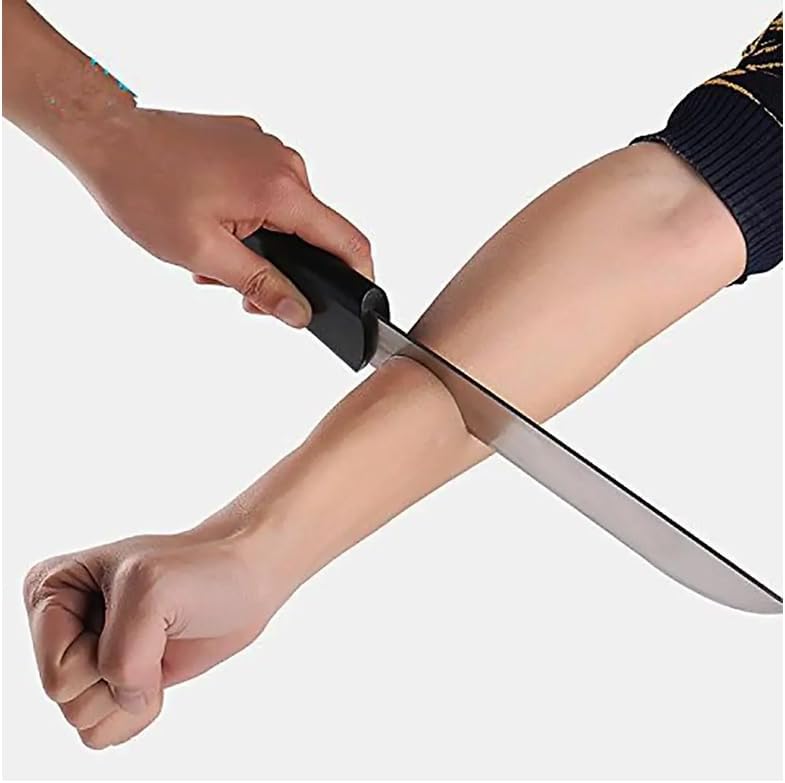 Knife Through Arm (Bloody Arm Knife) Monster Blood-Stage Magic Tricks Props Illusions Gimmick Magician Accessories