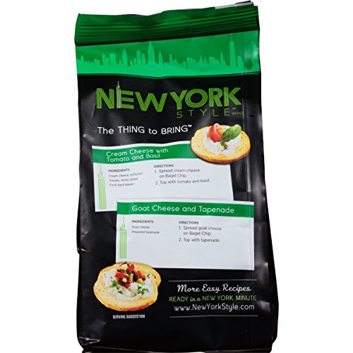 New York Style Bagel Crisps, Roasted Garlic, 7.2 Ounce - Thumbnail 2