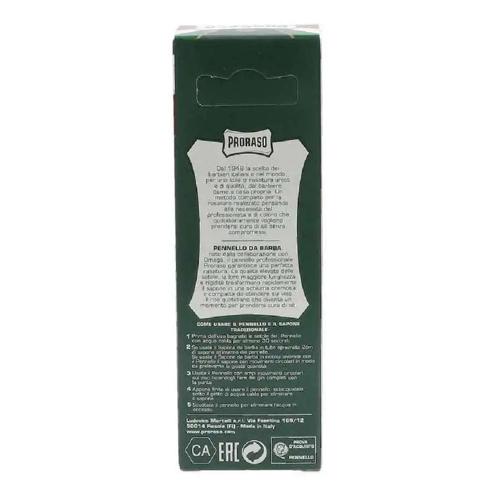 Set 6 PRORASO Pennello Barba Profumi