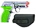 Crosman Undead Apocalypse Phlegm Semi-Automatic Airsoft Pistol with Holster, Green and Clear