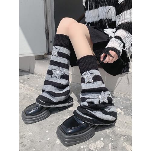 Image of Sexybody Women's Leg Warmers Fashion Knit Warmers Long Socks Cute Y2K Kawaii Japanese Lolita Harajuku Accessories for Girls