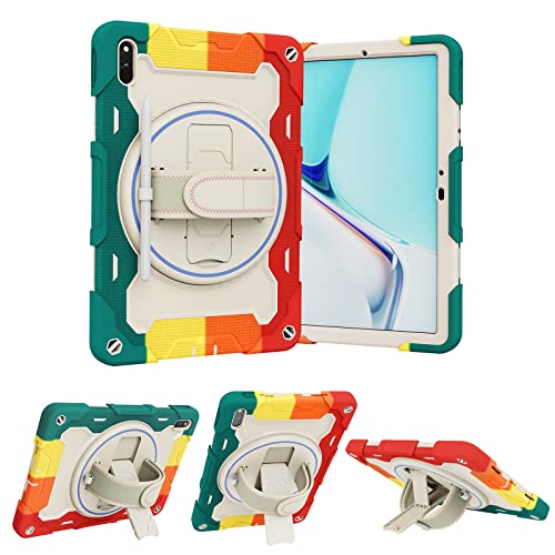 Coque antichoc Huawei Matepad 11 2021 rotative avec bandoulière réglable