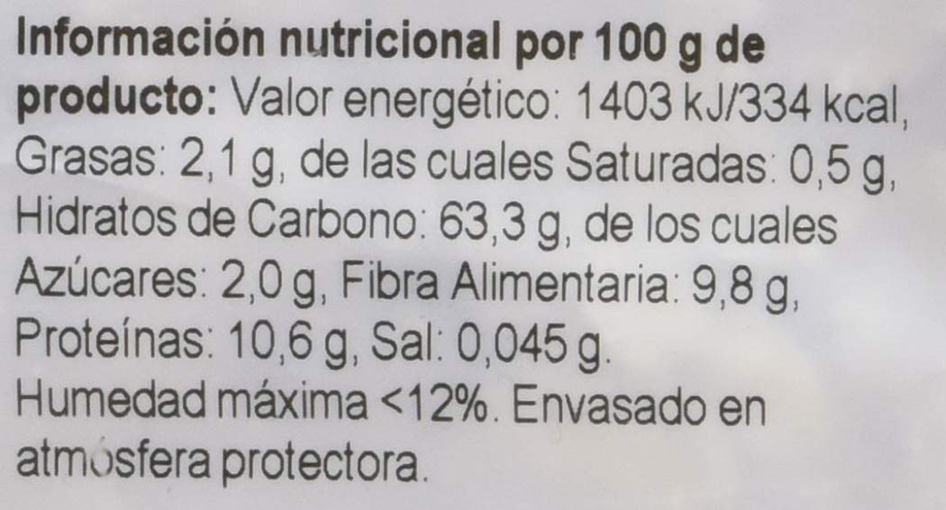 GRANERO INTEGRAL COPOS DE CEBADA BIOLOGICOS 500 gr