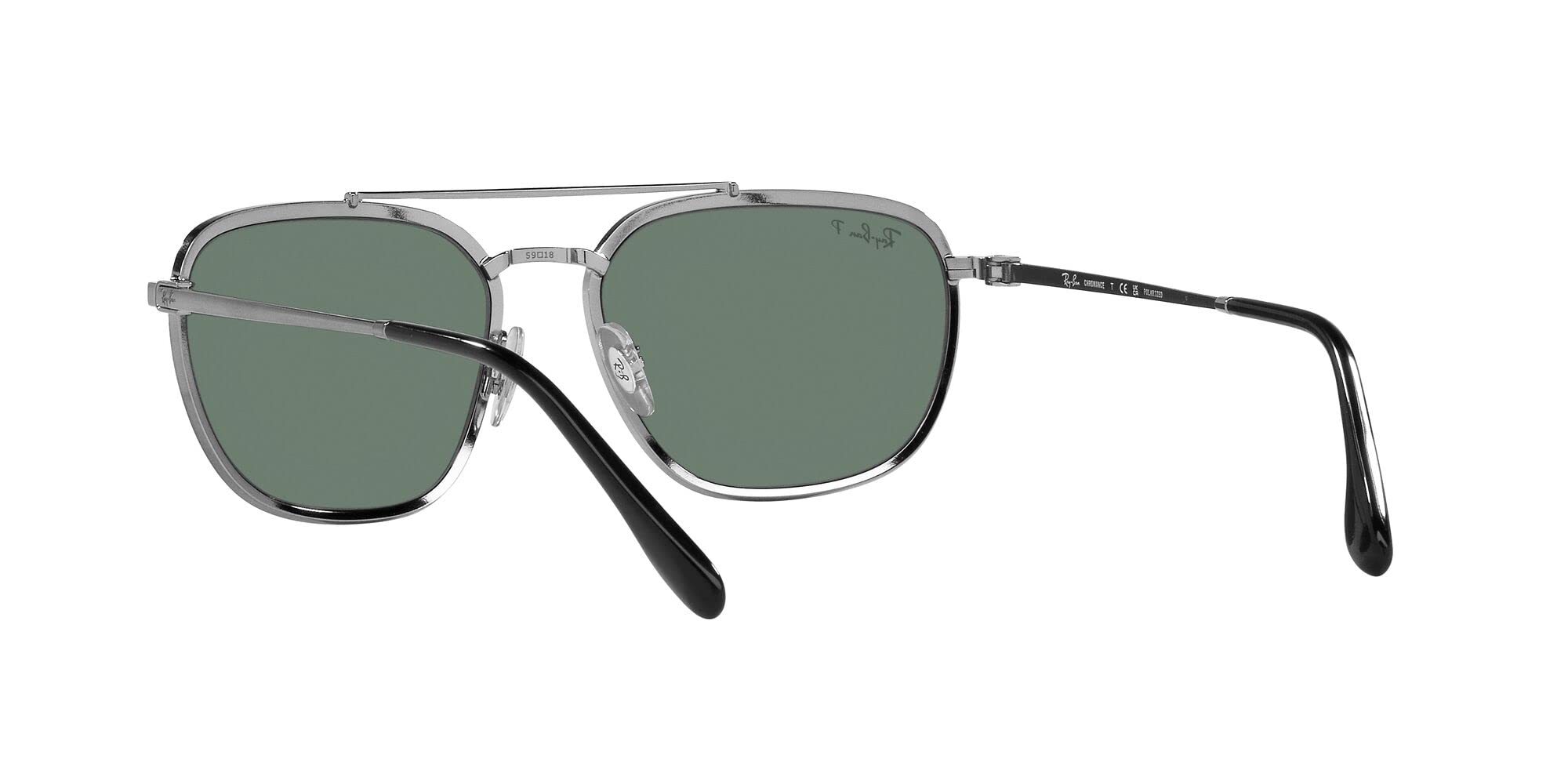 Ray-Ban Damskie kwadratowe okulary przeciwsłoneczne Rb3708